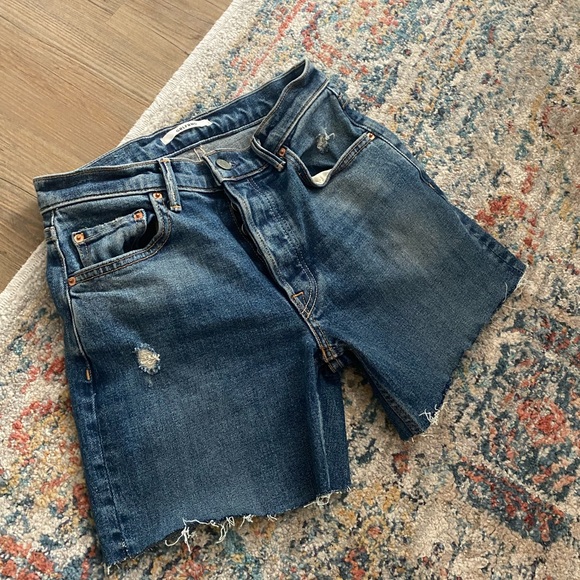 GRLFRND Helena High Rise Cut Off Short - Picture 4 of 5